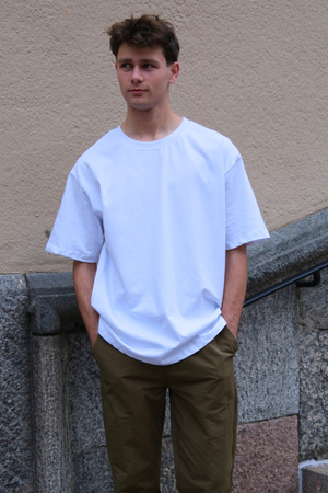 Heavy Boxfit T-skjorte - Hvit