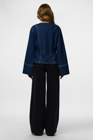 Flora Denimskjorte - Dark Blue Denim