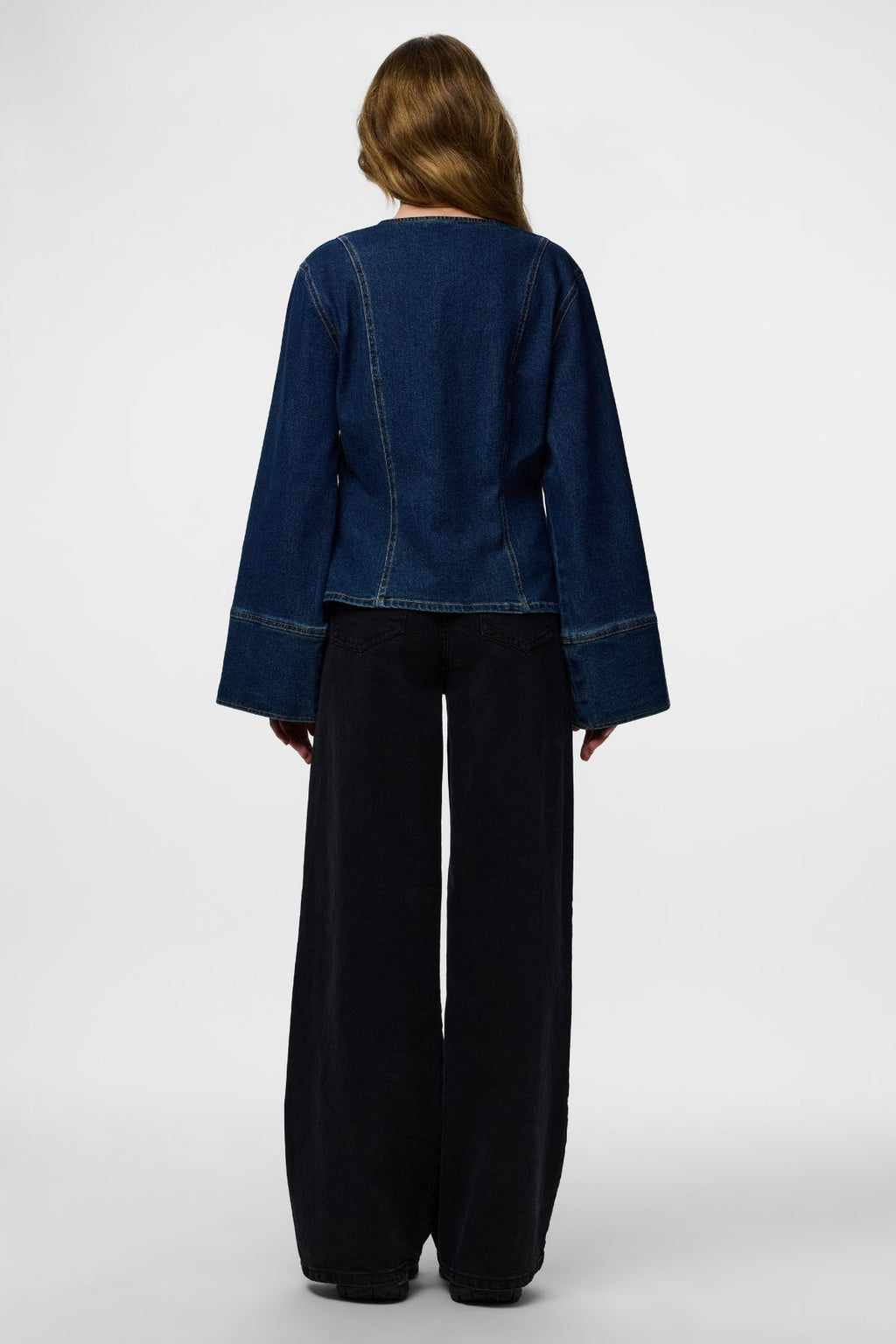 Flora Denimskjorte - Dark Blue Denim
