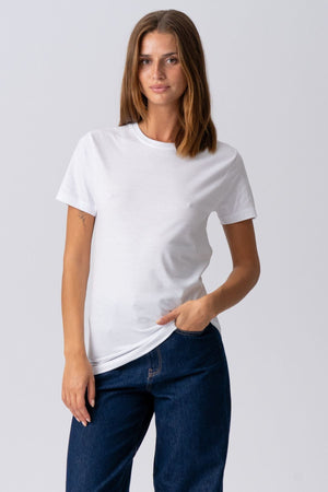 Boyfriend T-shirt - Hvit