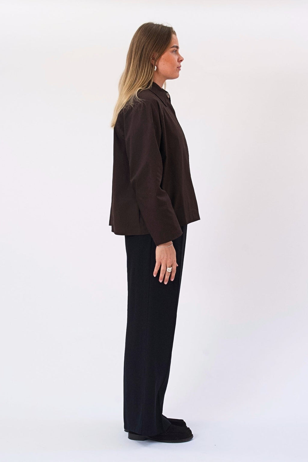 Mavis Short Jacket - Mørkebrun