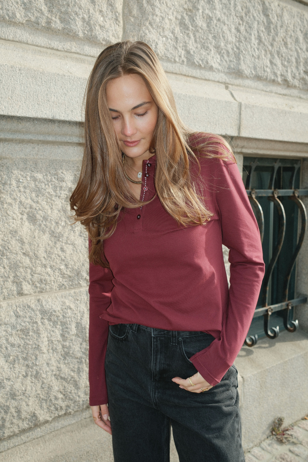 Polo Shirt - Burgundy