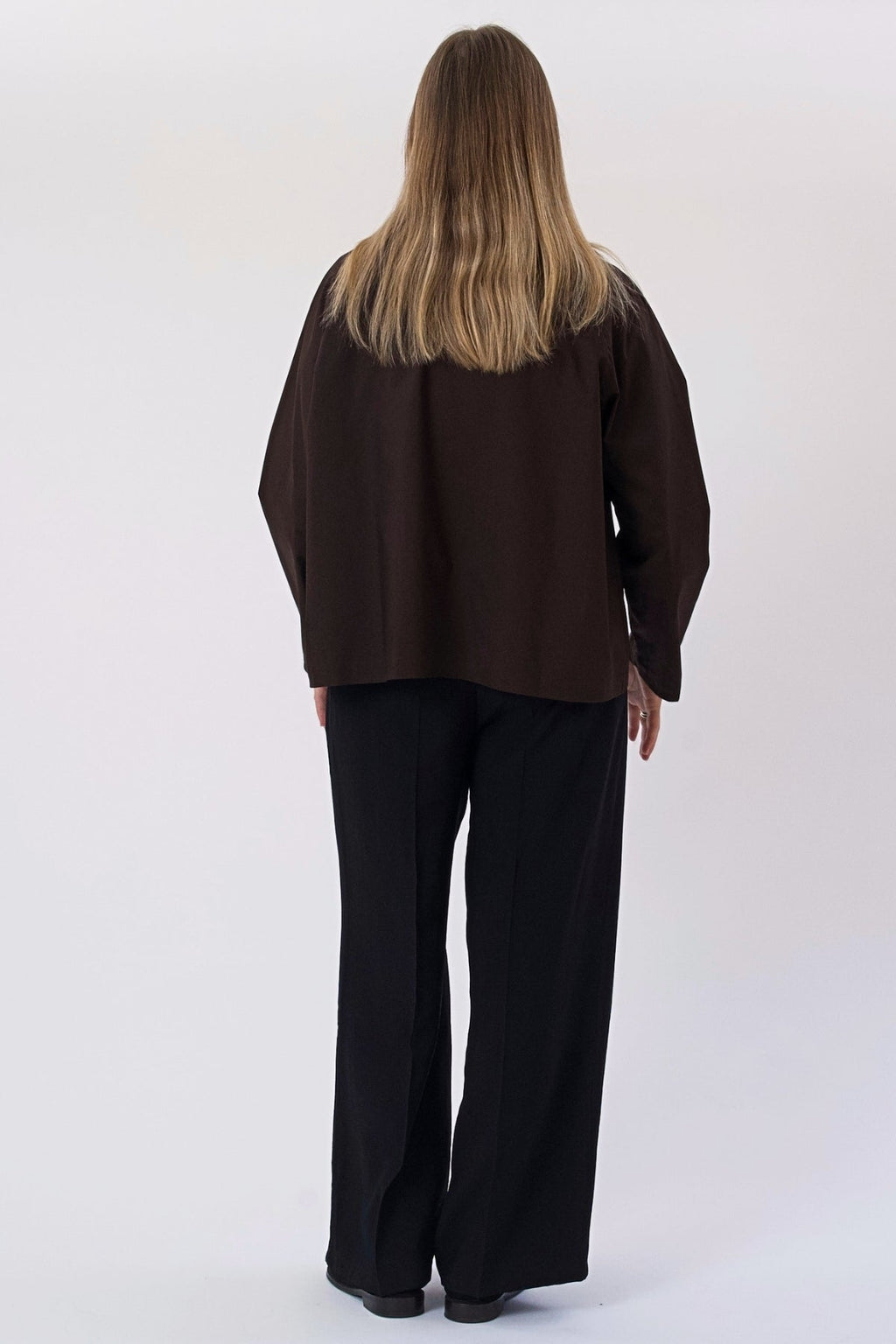 Mavis Short Jacket - Mørkebrun