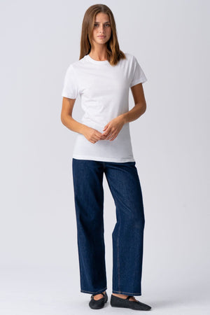 Boyfriend T-shirt - Hvit