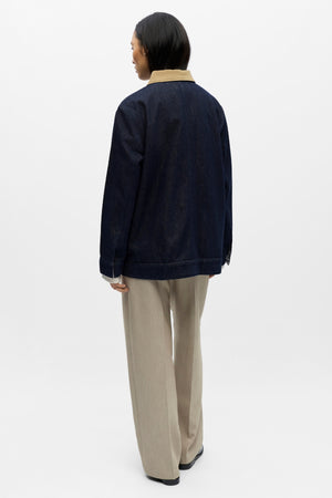 Sirenna Denimjakke - Mørkeblå Denim