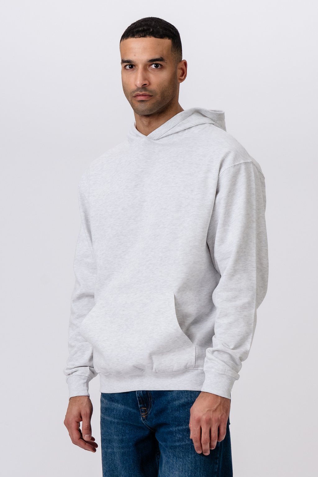 Hoodie uten snor - Ask grå