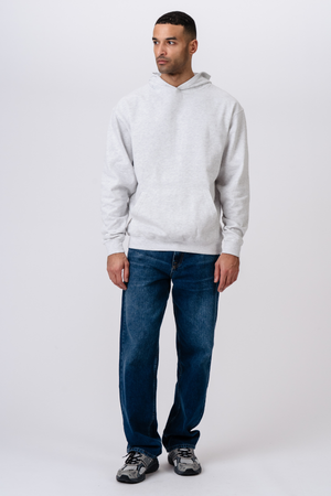 Hoodie uten snor - Ask grå