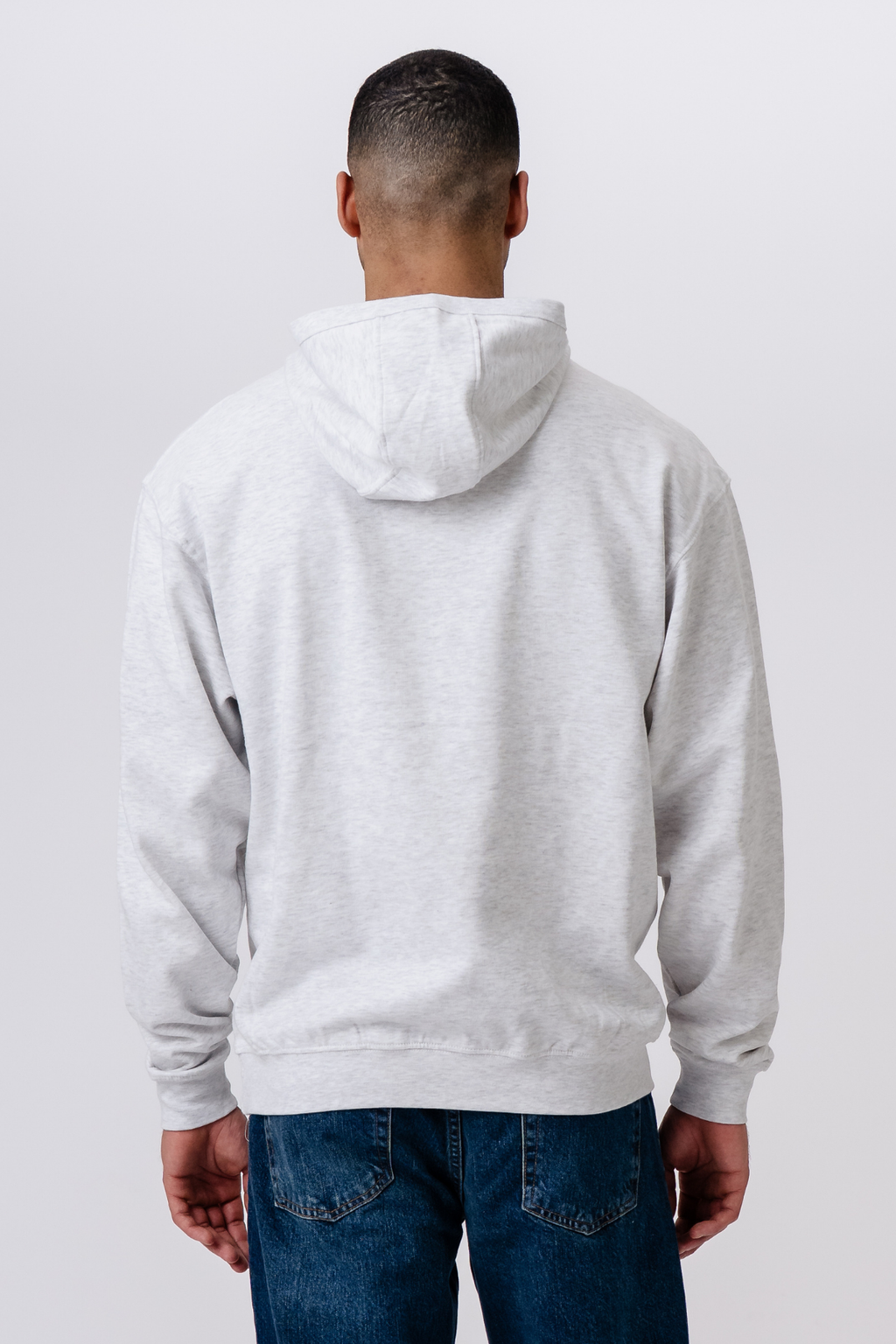 Hoodie uten snor - Ask grå