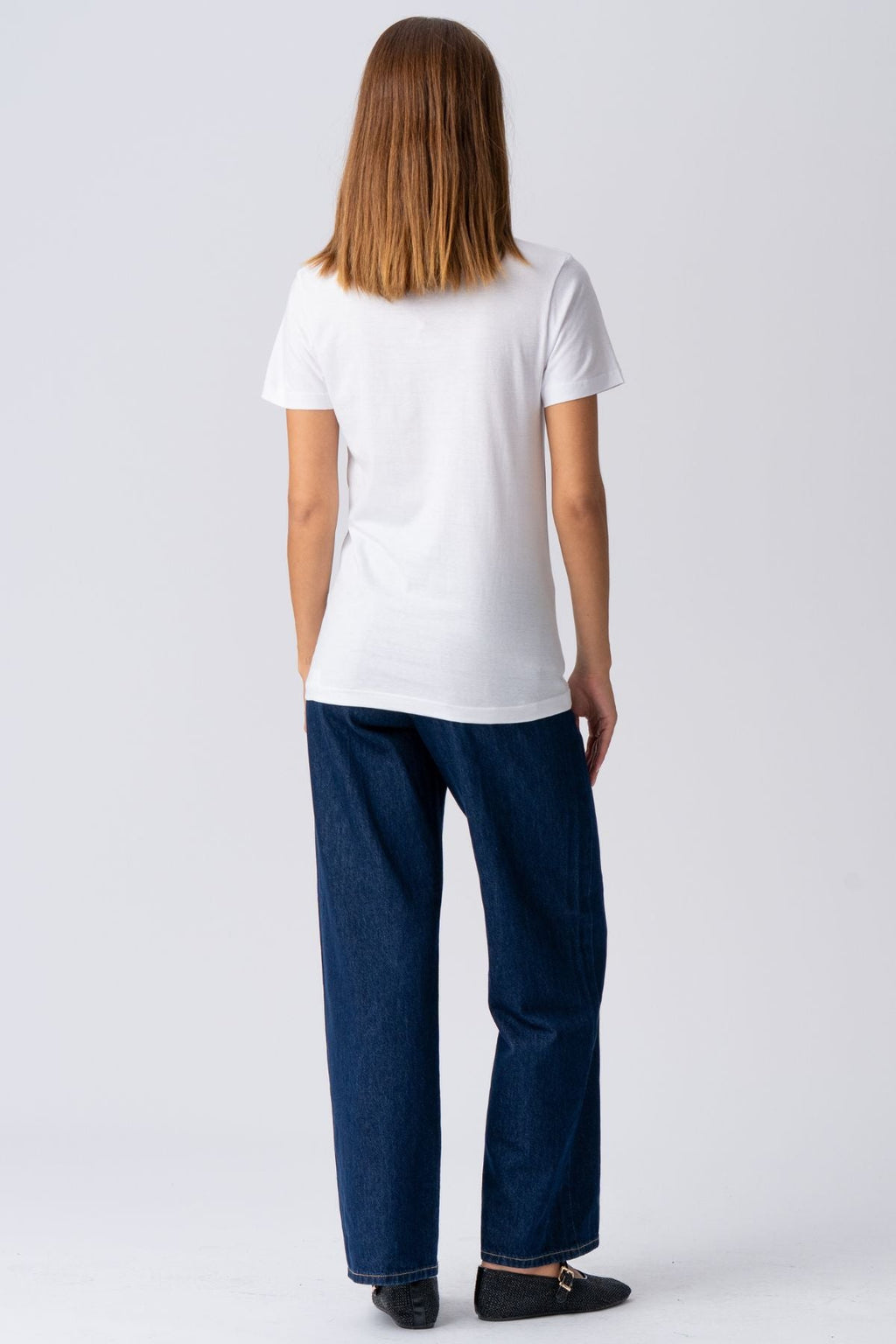 Boyfriend T-shirt - Hvit