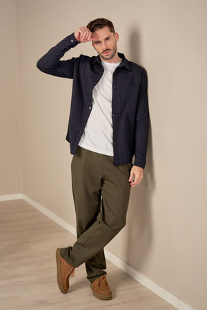 Performance Pants Wide - Army Green