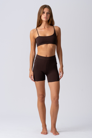 Alisa Mini Topp - Brun