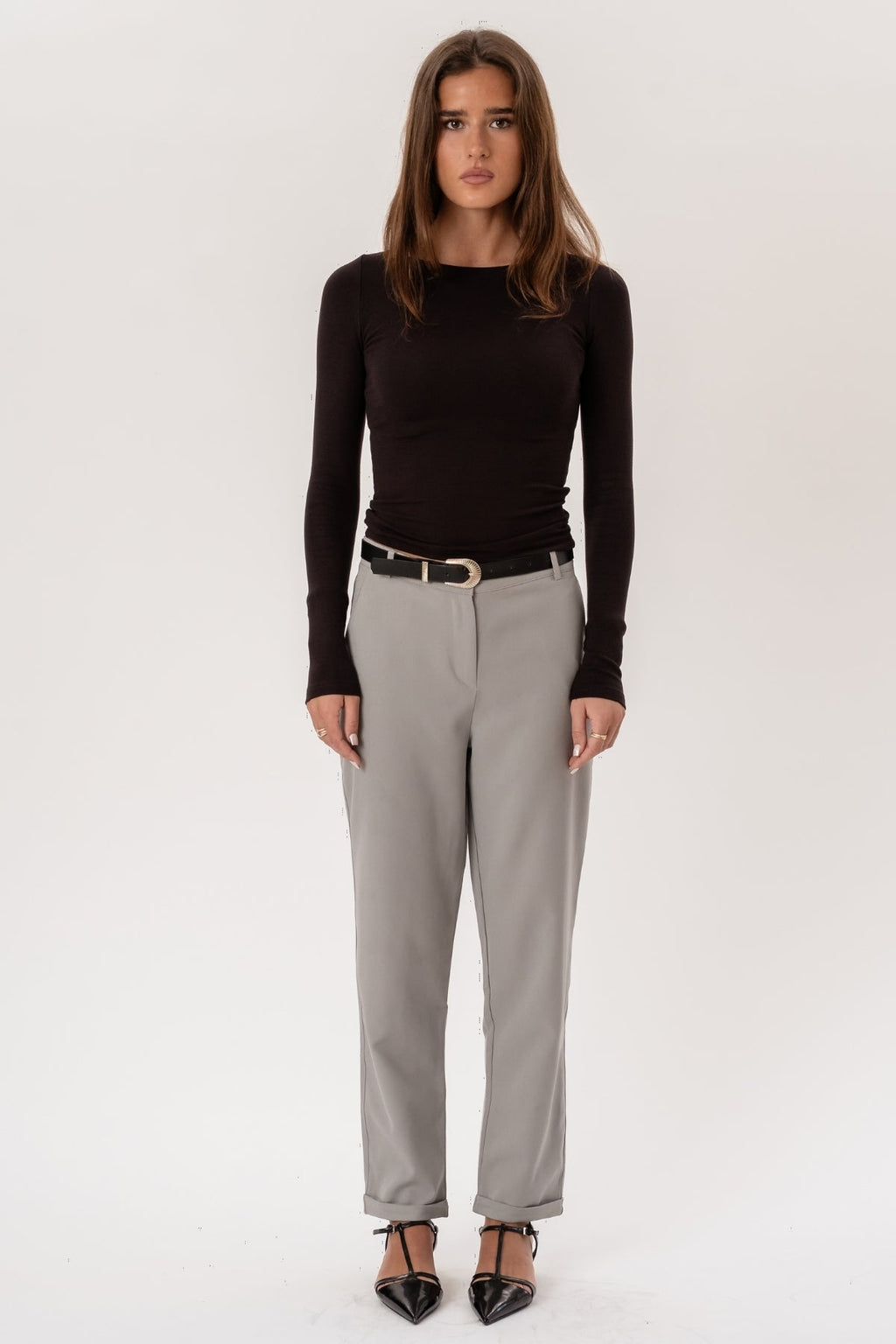 Josephine Pants - Grå