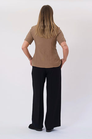 Isolde Blazer - Lys Brun