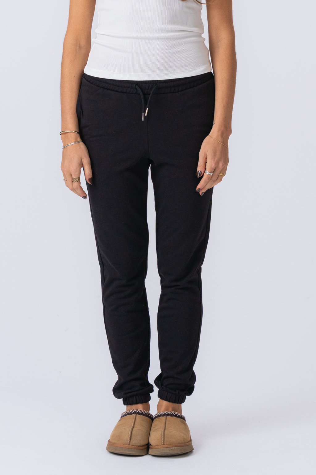 Basic Sweatpants - Svart