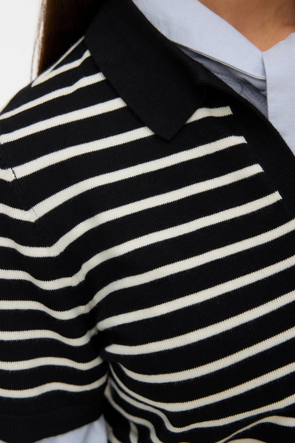 Silje Poloneck Pullover - Svart