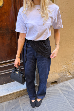 Basic T-shirt - Hvit