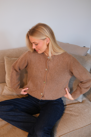 Anna Cardigan - Brun