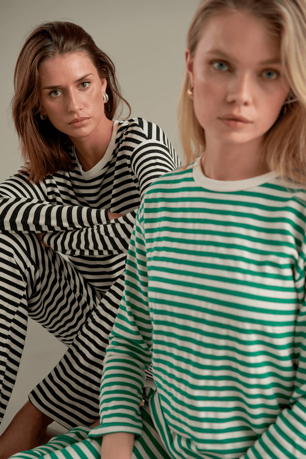 Stripeskjorte - Svart