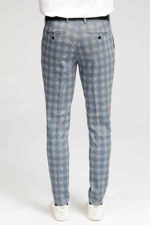 Performance Pants - Blå Rutete (Limited)