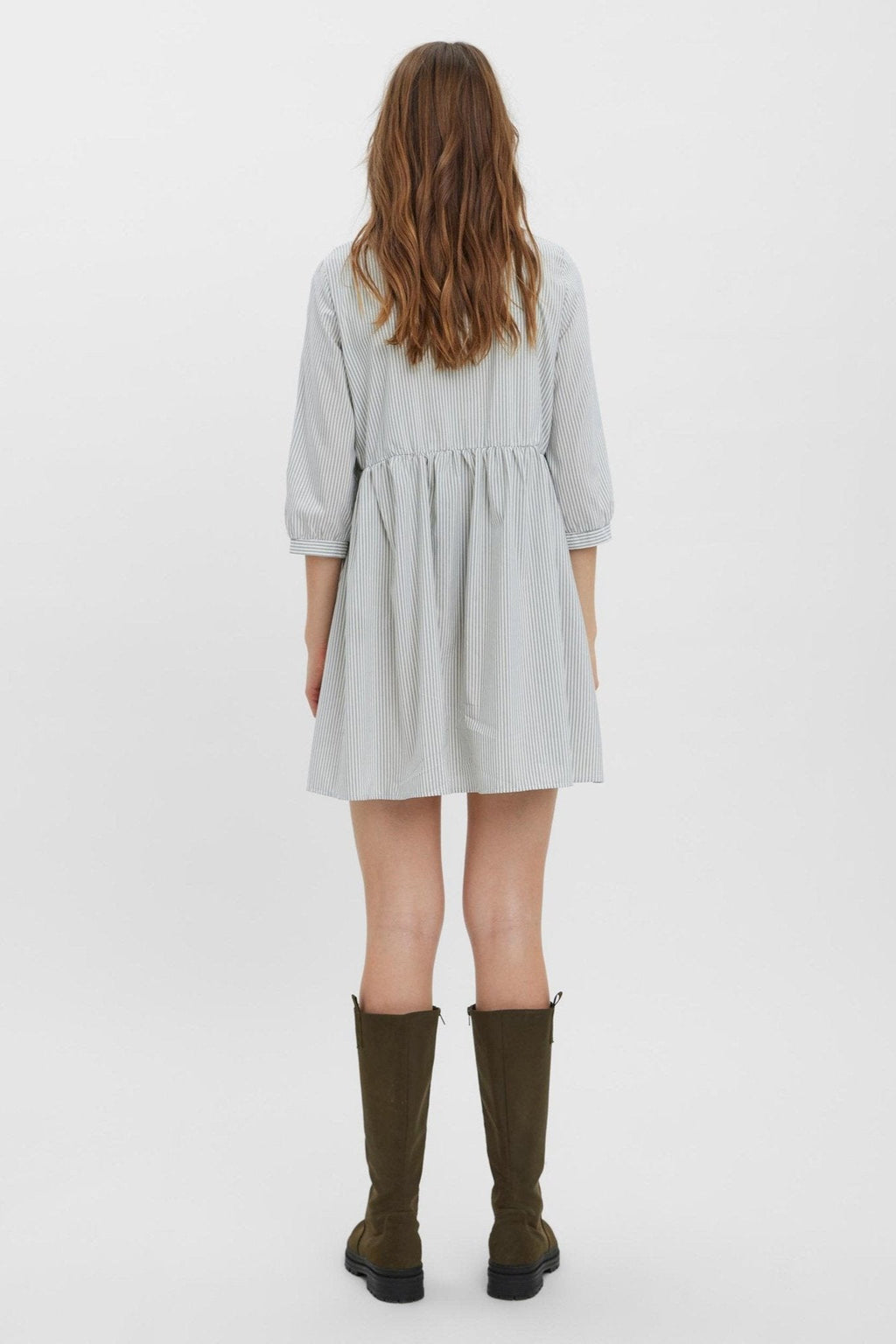 Sisi 3/4 Kjole - Grønn