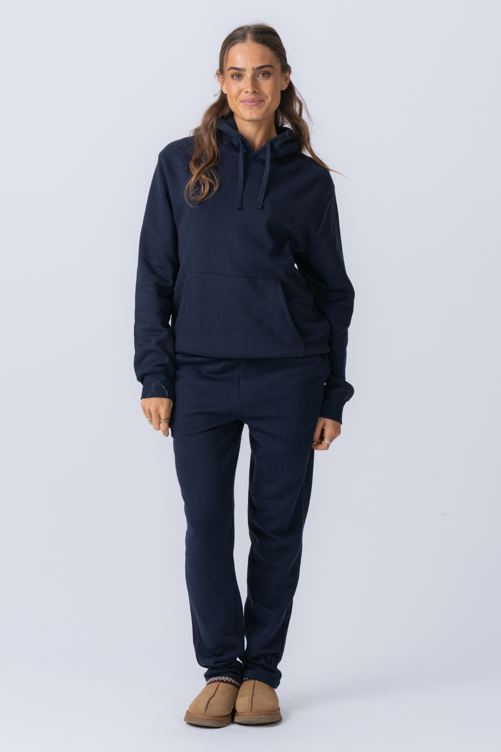 Essensiell Hoodie Sweatsuit for Dame - Navy