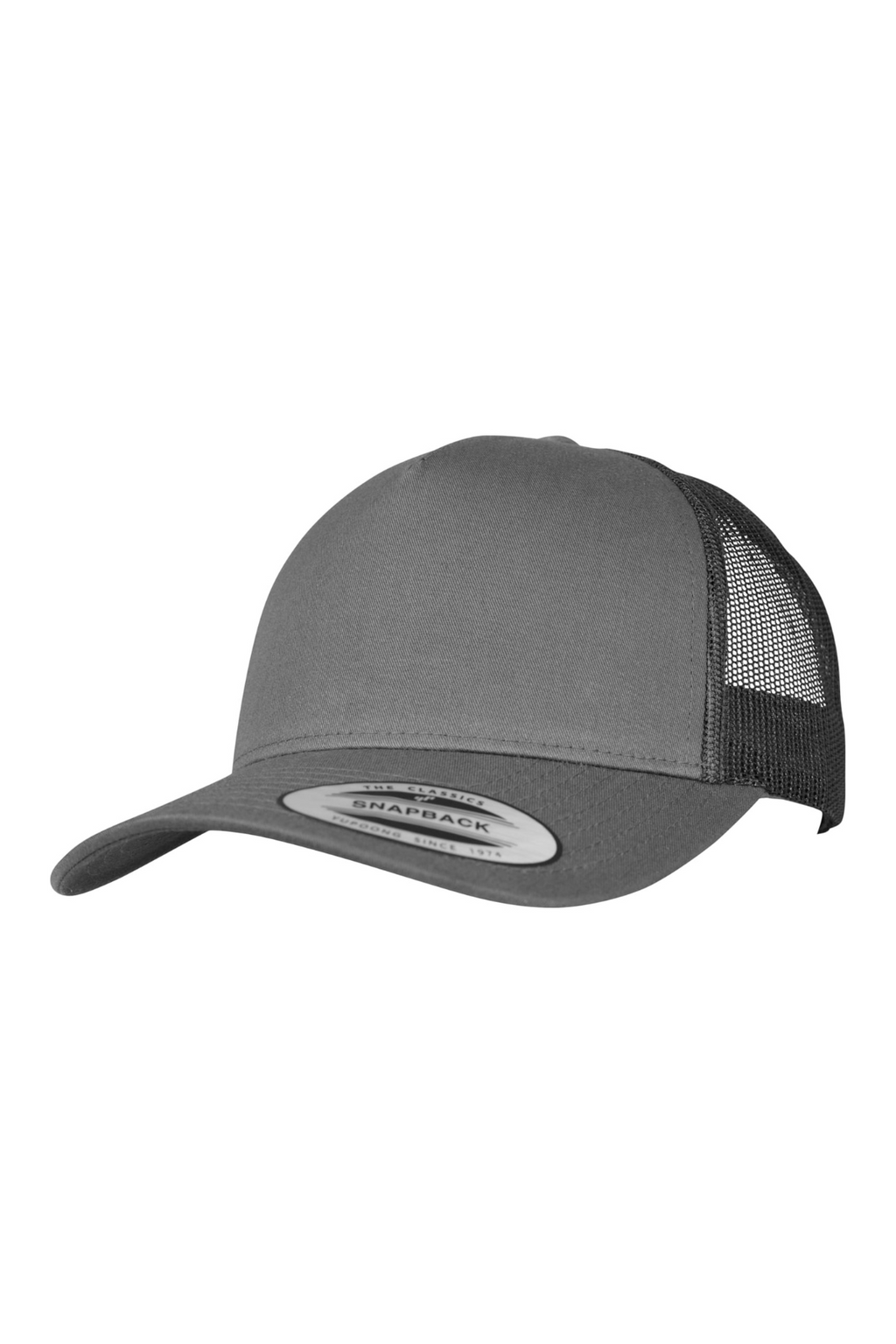 Retro Trucker Cap - Kullgrå