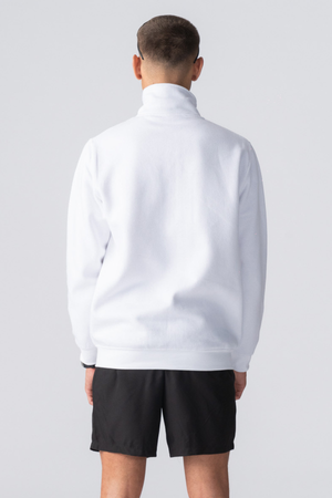 Ulan Sweat Zip Jacket - Hvit