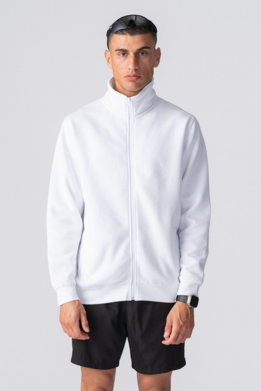 Ulan Sweat Zip Jacket - Hvit