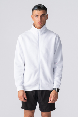 Ulan Sweat Zip Jacket - Hvit
