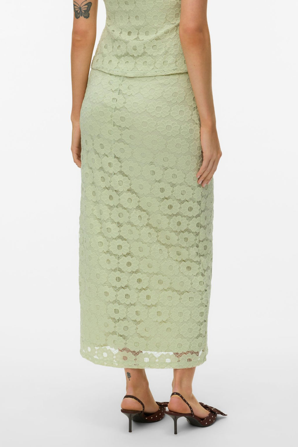 Janelle Ankle Skjørt - Fog Green