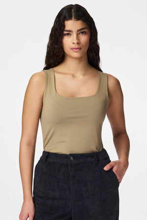 Lula Vendbar Tanktopp - Greige