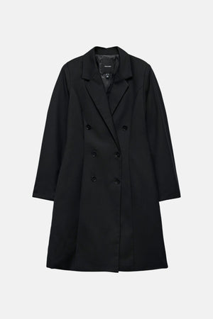 Melly Figursydd Blazerkjole - Svart