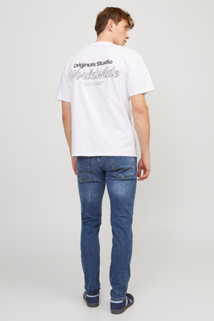 Glenn Stretch Jeans - Denim Blue (Slim fit)