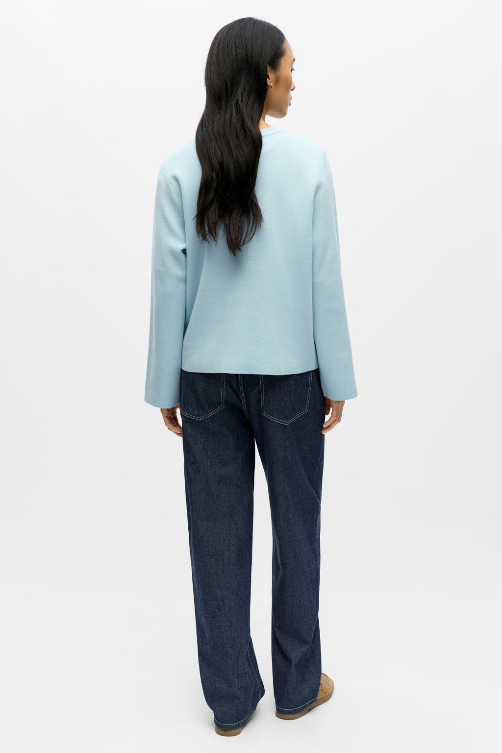 Reynard O-Neck Genser - Winter Sky