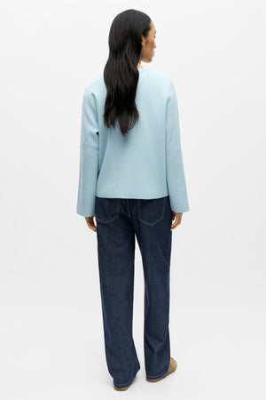 Reynard O-Neck Genser - Winter Sky