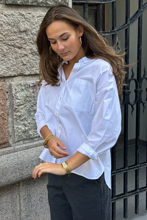 Relaxed Shirt - Hvit