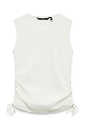 Kennedy O-Neck Top - Snow White