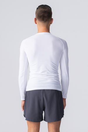 Prime Langermet T-skjorte - Hvit