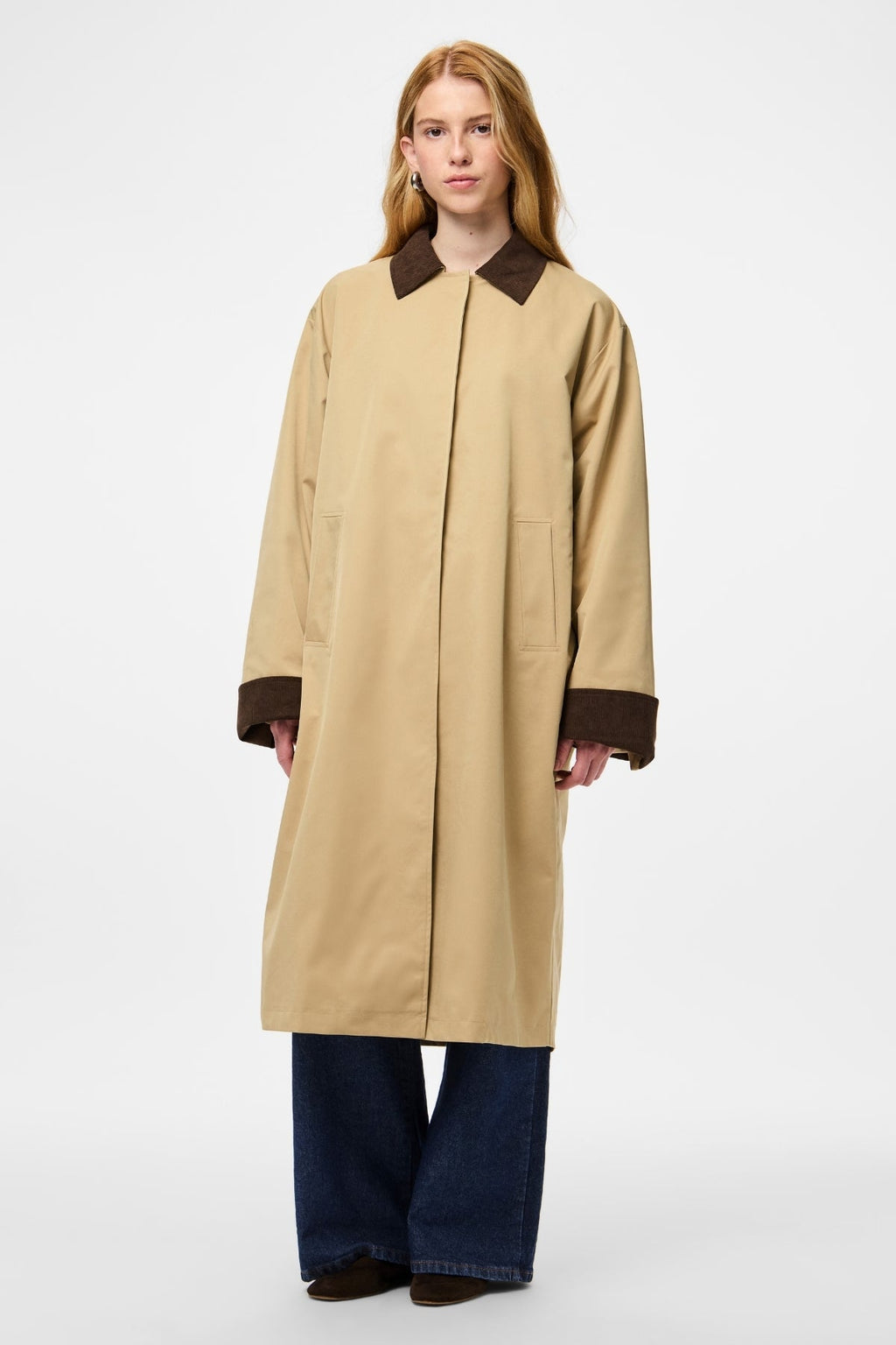 Jorma Long Light Jacket - Travertine Hot Fudge