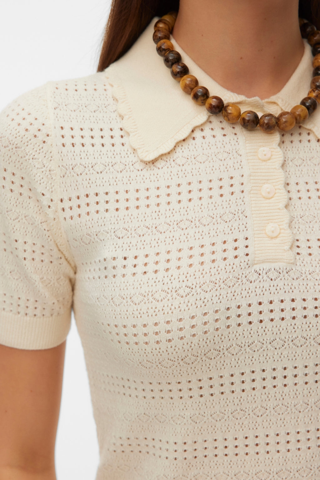 Limone Scallop Pologenser - Birch