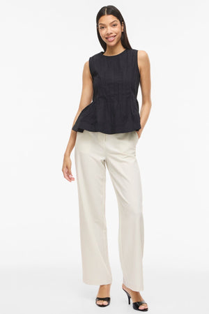 Jimba O-Neck Topp - Svart