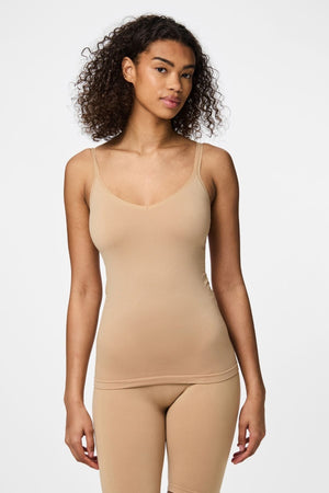 Plain Underwear Top - Nature