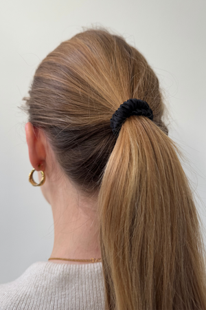 Silkeelastisk - Svart