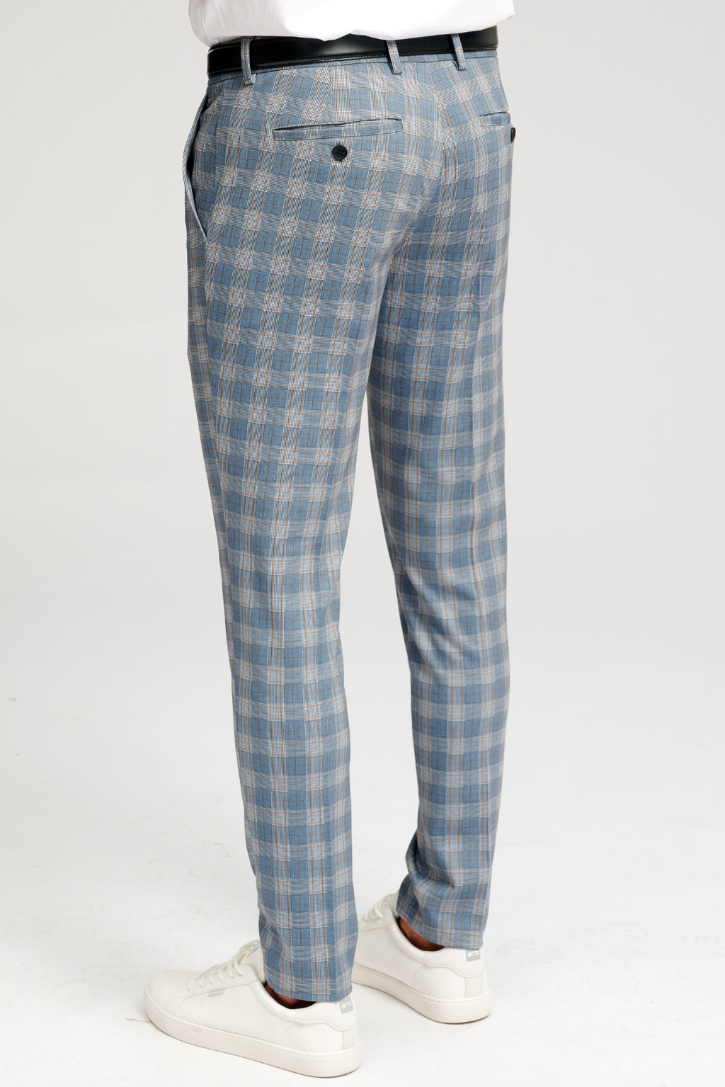 Performance Pants - Blå Rutete (Limited)