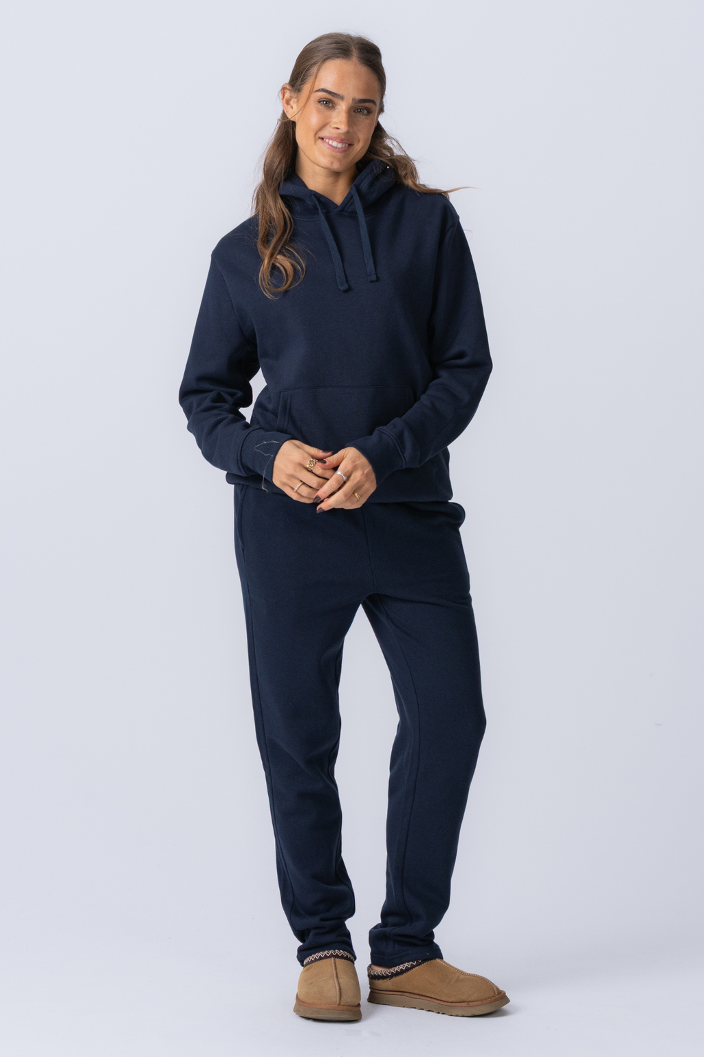 Essensiell Hoodie Sweatsuit for Dame - Navy