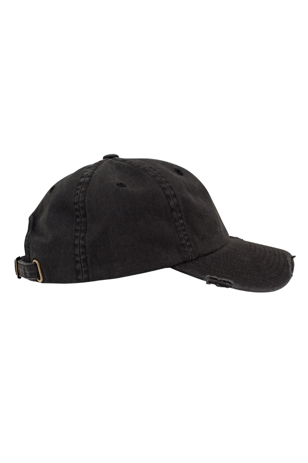 Low Profile Destroyed Cap - Svart