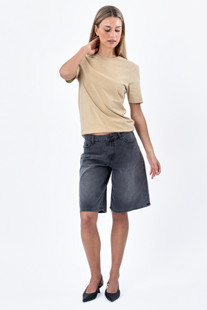 Boyfriend T-shirt - Sand