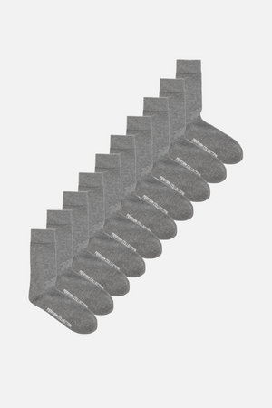 De Originale Performance-sokker 10-pakning (dame) - Gråmelert