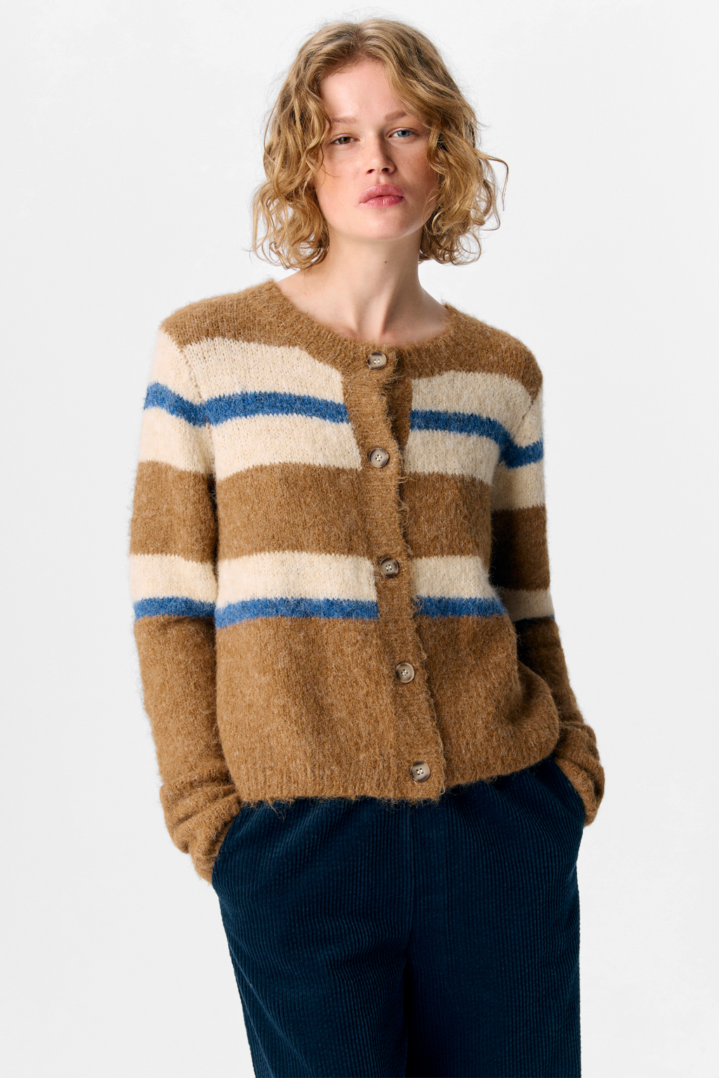 Galia Strikk Cardigan - Tannin Melange
