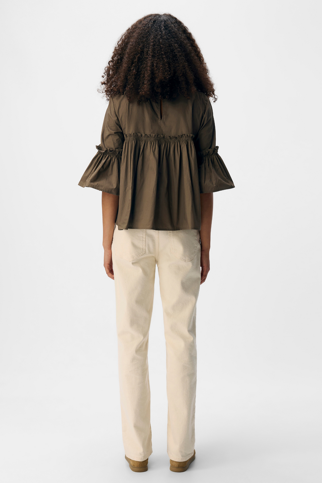 Håp Hals Top - Morel